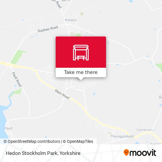 Hedon Stockholm Park map