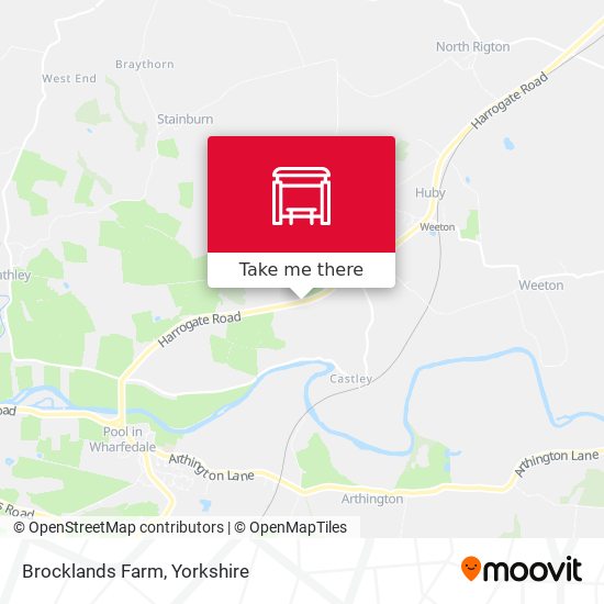 Brocklands Farm map