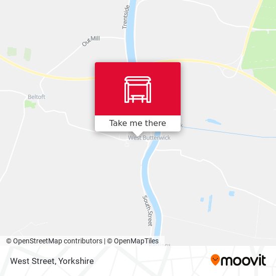 West Street map