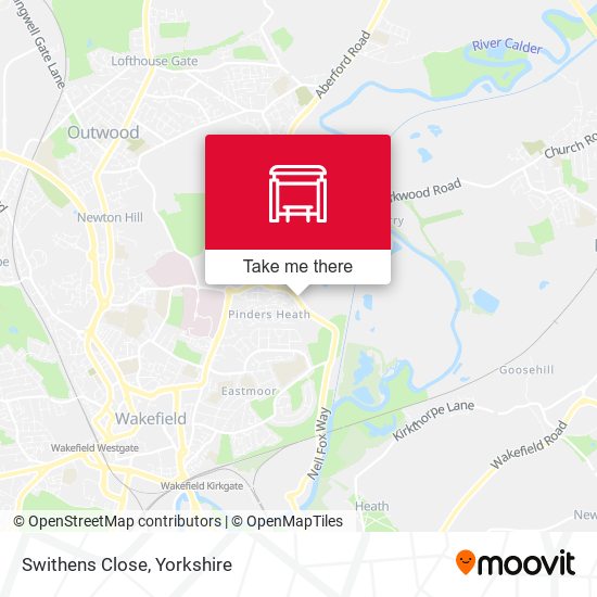 Swithens Close map