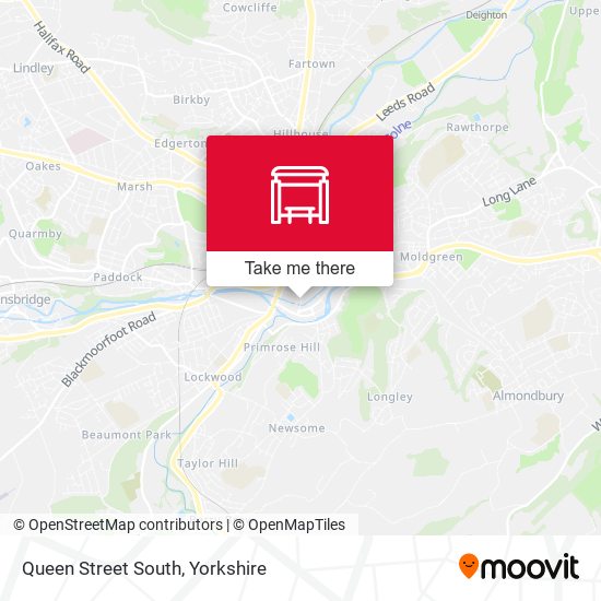 Queen Street South map