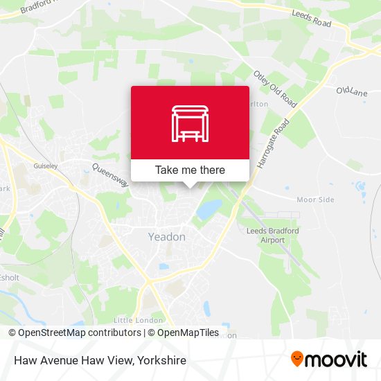 Haw Avenue Haw View map