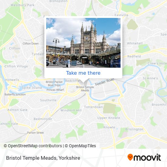 Bristol Temple Meads map