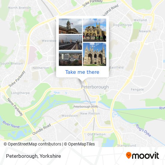 Peterborough map