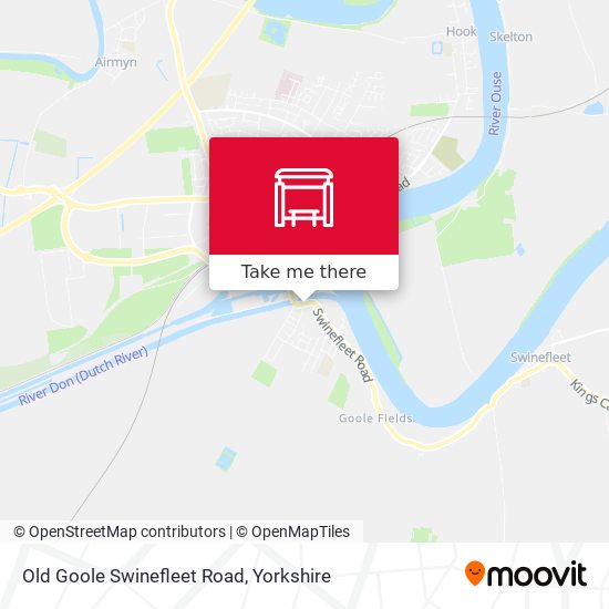 Old Goole Swinefleet Road map