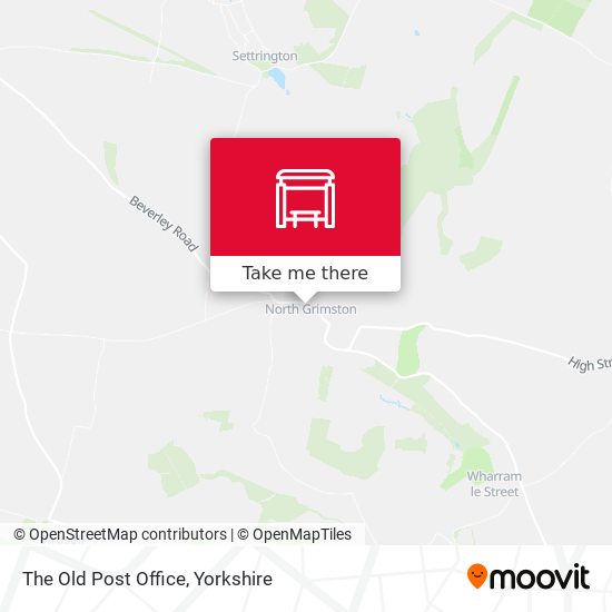 The Old Post Office map