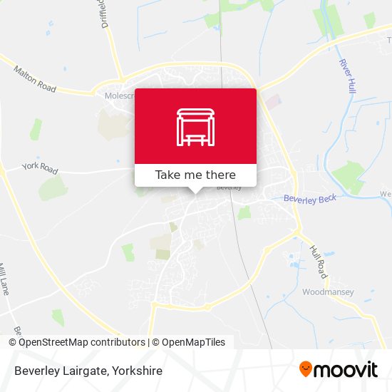 Beverley Lairgate map