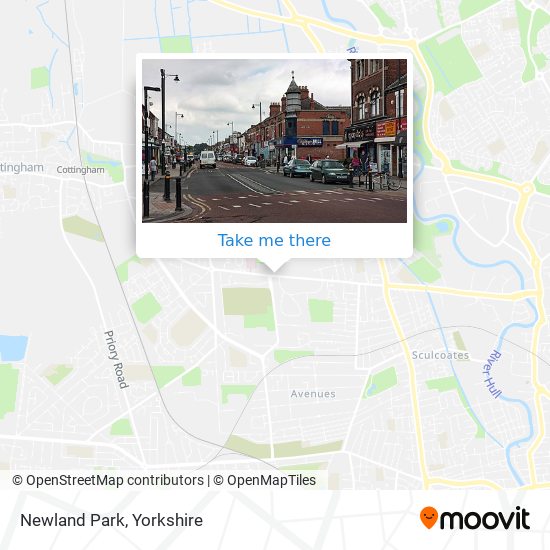 Newland Park map