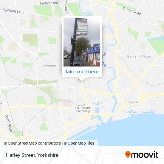 Harley Street map