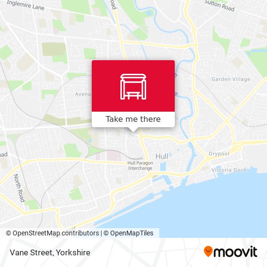 Vane Street map