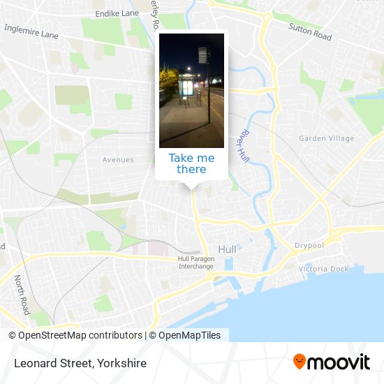 Leonard Street map