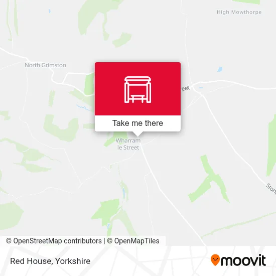Red House map