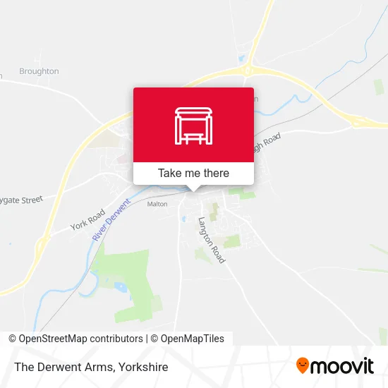 The Derwent Arms map