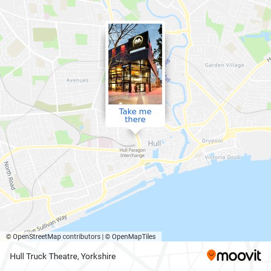 Hull Truck Theatre map