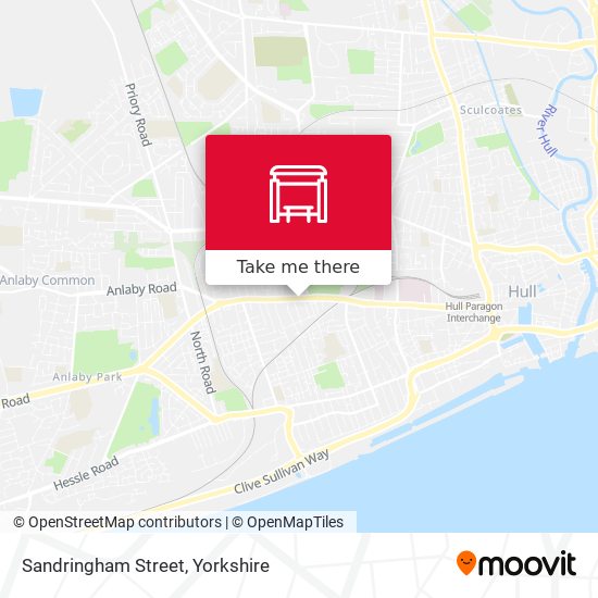 Sandringham Street map