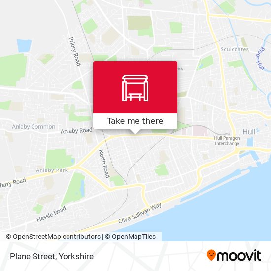 Plane Street map