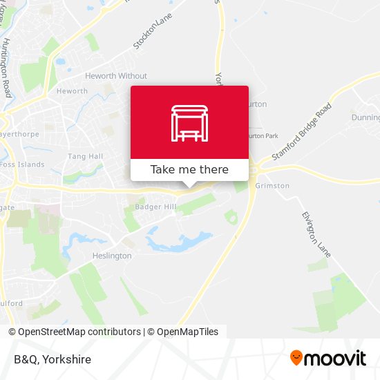 B&Q map