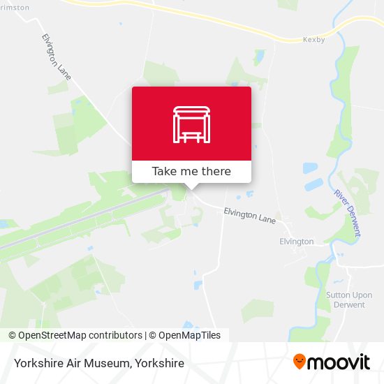 Yorkshire Air Museum map
