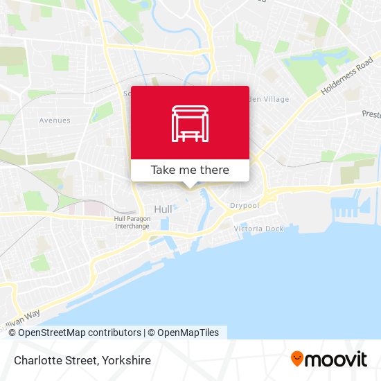 Charlotte Street map