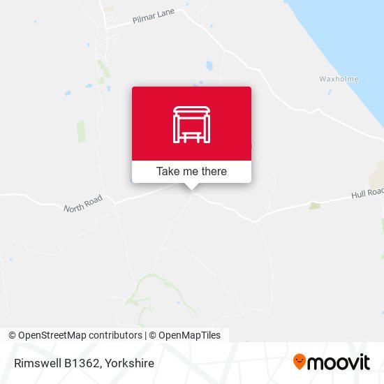 Rimswell B1362 map