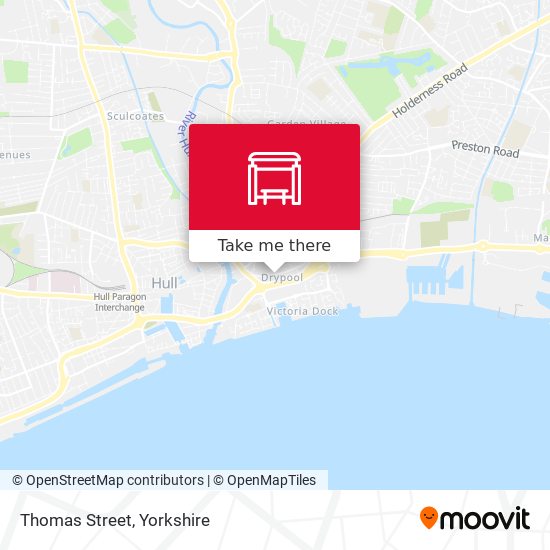 Thomas Street map