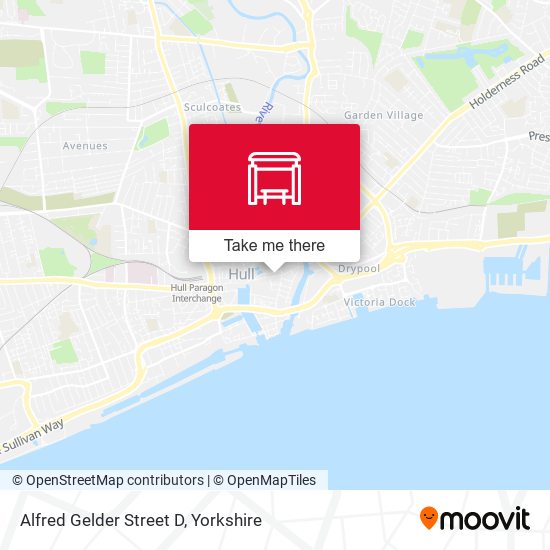 Alfred Gelder Street D map
