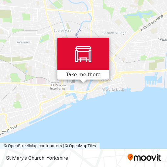 St Mary's Church map