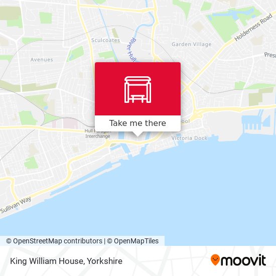 King William House map