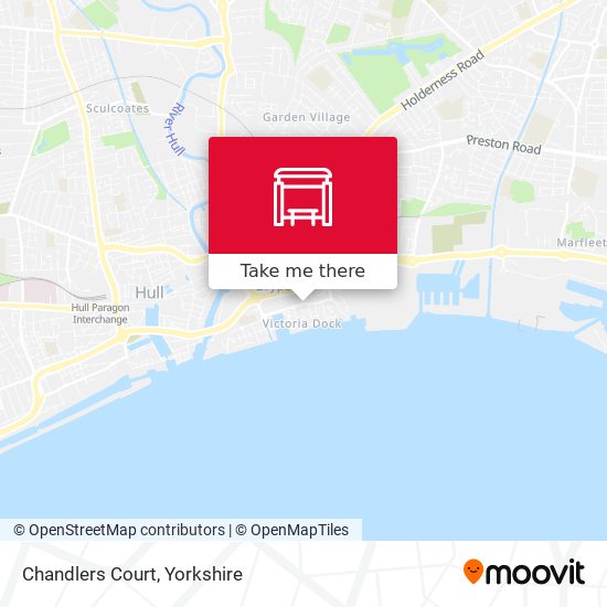 Chandlers Court map