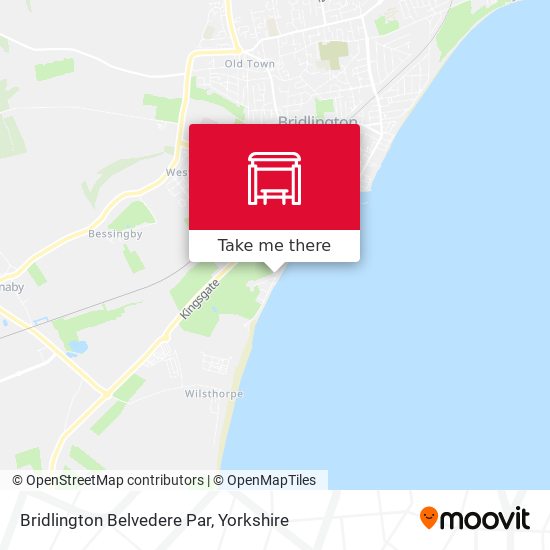 Bridlington Belvedere Par map