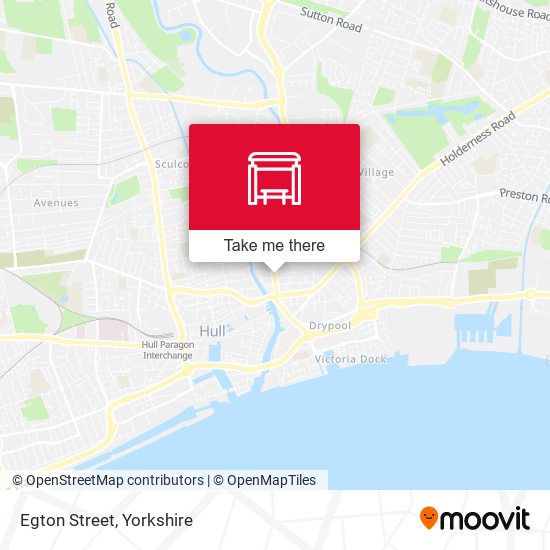Egton Street map