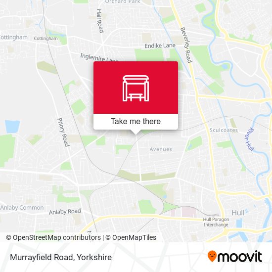 Murrayfield Road map