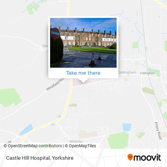 Castle Hill Hospital map