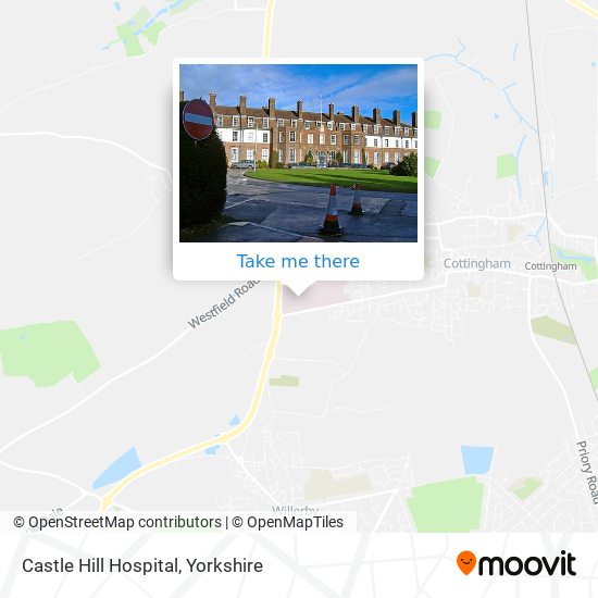 Castle Hill Hospital map