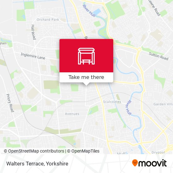 Walters Terrace map