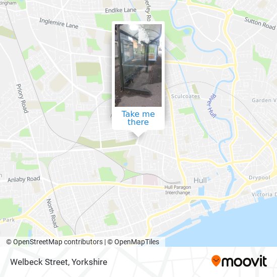 Welbeck Street map