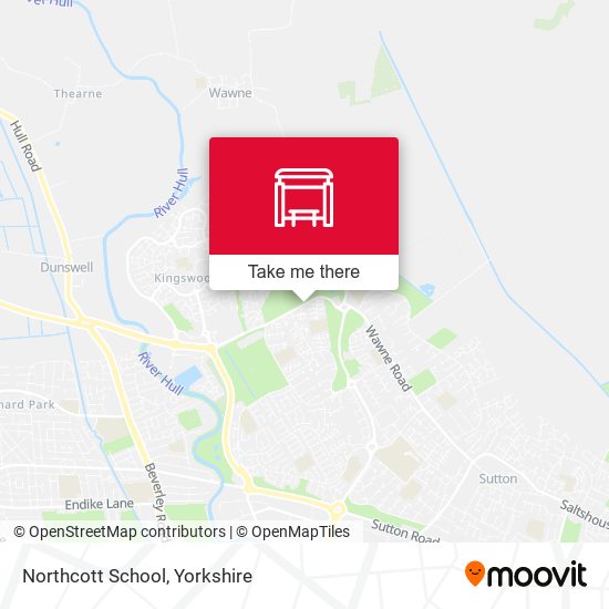 Northcott School map