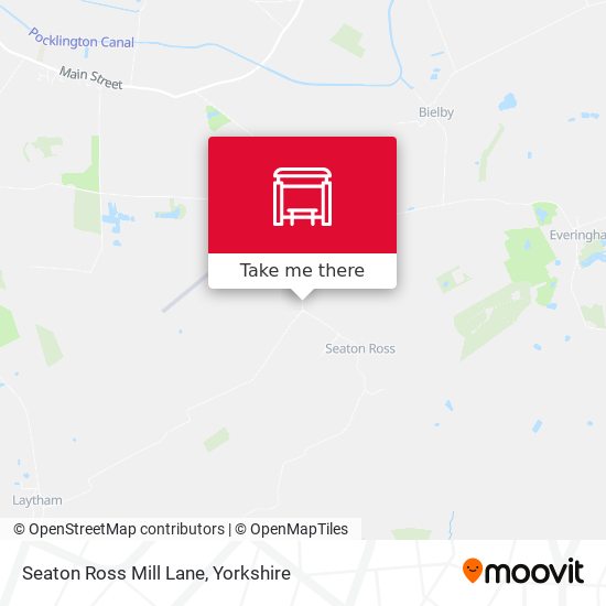 Seaton Ross Mill Lane map