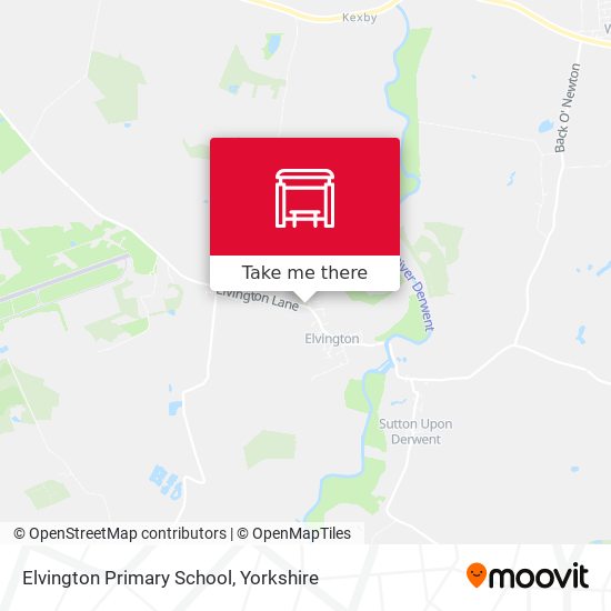 Elvington Primary School map