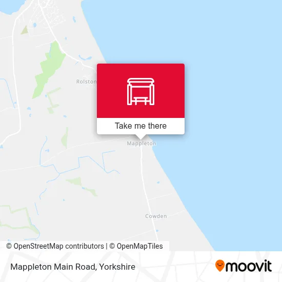 Mappleton Main Road map