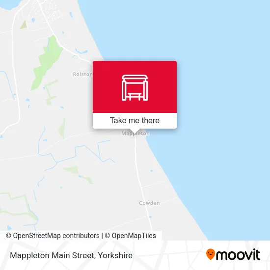 Mappleton Main Street map