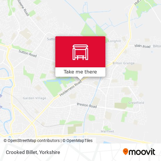 Crooked Billet map