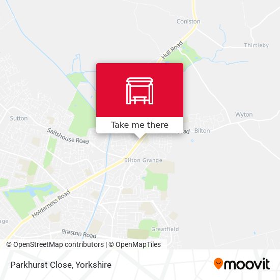 Parkhurst Close map