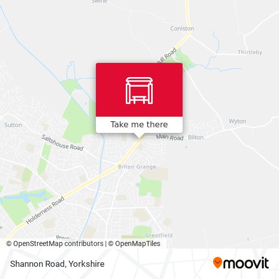Shannon Road map