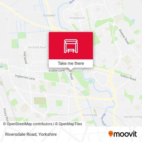 Riversdale Road map