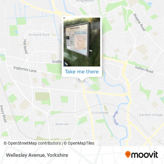 Wellesley Avenue map
