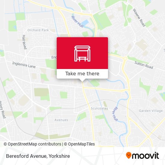 Beresford Avenue map