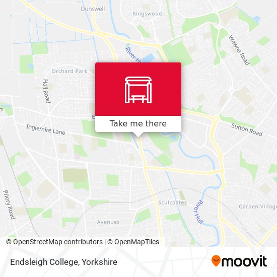 Endsleigh College map