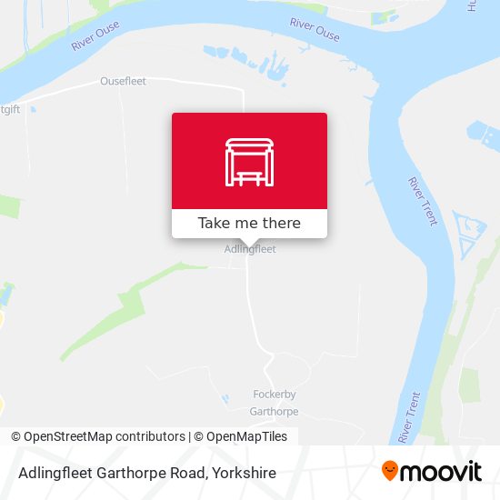 Adlingfleet Garthorpe Road map