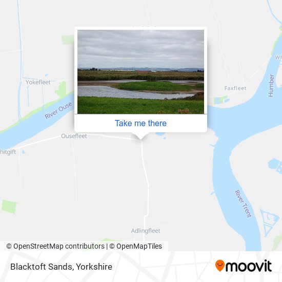 Blacktoft Sands map